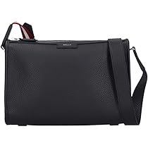 美品✨　バリー メッセンジャーバッグ　ショルダーバッグ パンチング加工 茶色 Haruf レザー ショルダーバッグ 斜めがけバッグ レザーバッグ