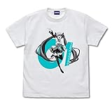 二次元コスパ 初音ミク Tシャツ 円G Ver. WHITE Mサイズ 綿製