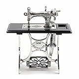 1st market 1/12スケールドールハウスDIY装飾ギフトスタイリッシュで ミニミニチュアミシン