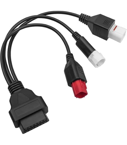 Amazon | OBD2 ケーブルコネクタ スキャナー ヤマハFJR FZ09 FZ10 MT07