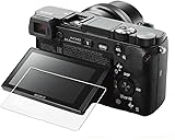 CamRebel モニター保護ガラスシート Son. a6000 a6100 a6300 a5000用 2枚セット 硬度9H 高透過率 耐指紋 気泡無し 強化ガラス 厚さ0.3mm Son. a6000 a6100 a6300 a5000用