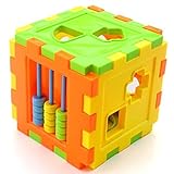 Quner 子どもおもちゃ　積み木　知育玩具 想像力を育てる　10ブロック　出産祝い　赤ちゃん誕生日プレゼント