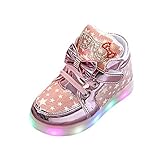 Aijoo ベビーシューズ　男の子 女の子　おしゃれ　ニーカー　歩行サポート　滑り止め キッズ 子供靴　屈曲性 赤ちゃん　可愛い　歩行練習　軽量 カジュアル (13.5CM, ピンク)