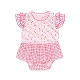 TopCotton ベビー服 女の子 夏 子供服 ロンパース フリル 80cm