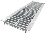 U字溝用 グレーチング ノンスリップ型 適用みぞ幅90mm (乗用車用) (長さ995mm 幅80mm 高さ19mm) HGUX-90-19