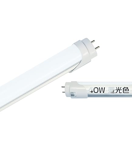 きんぎょ　昼白色 LED蛍光灯 40W型 18W G13口金 T8 20本 Amazon | LED蛍光灯 40W形 消費電力18W 昼光色6000K T8直管