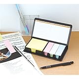 便利 日用品 (まとめ買い)卓上メモ＆付箋セット 【×15セット】