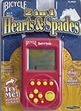 Bicycle 2 in 1 Hearts & Spades Hand Held Electronic Game おもちゃ (並行輸入)