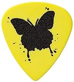 PICKBOY エンジェルロックスピック Shadow butterfiy USパッケージ(10枚入り) ティアドロップ ポリアセタール GP-AR-21/08