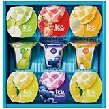 中島大祥堂 凍らせて食べる アイスデザート~国産フルーツ入り~9号 1箱(9個)