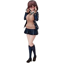 Amazon | 加瀬大輝イラスト『メガネJKさん』 ノンスケール PVC&ABS製 