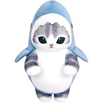 Amazon.co.jp: サメにゃん BIG ぬいぐるみ ～上手に立てるよ～ 全2種