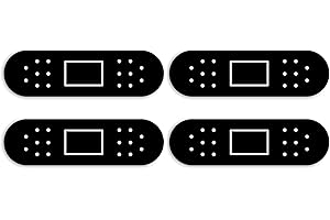 ForzaGroup 絆創膏 カッティング ステッカー シール ばんそうこう 傷隠し バンドエイド 車 防水 4個セット (3036-01)