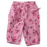 デンマークの子供服ブランドclaire.dk ローズチェックコットンパンツ ピンク 68ｃｍ