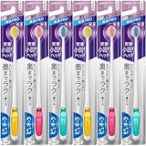 花王 ピュオーラ ハブラシ 薄型コンパクト やわらかめ 1本 まとめ買い(×6)