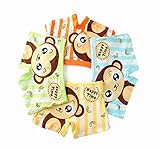 ツバメ--屋　可愛い 女の子 男の子　用下着 赤ちゃん用肌着 トランクス ボクサー 女児　男児 子供パンツ 短パン イチゴソフト 4枚組 (XL)