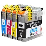 プリンター 洗浄インク LC213-4PK 【4色セット】(対応機種) MFC-J5720CDW MFC-J5620CDW MFC-J5820DN DCP-J4225N DCP-J4220N MFC-J4725N MFC-J4720N 【 ブラザー用 brother用 目詰まり かすれ 解消 強力クリーニング 】Mt.Smile製【365日保証】サービス