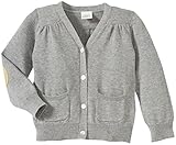 Egg by Susan Lazar Baby Girl's Knitted Cardigan - Grey - 24 Months [並行輸入品]