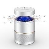 PENGFEI 蚊ランプ 電撃殺虫灯 インテリジェントな調光 UV 光波 360° 吸入タイプ 無放射線 ミュート 寝室 レストラン、 2色展開 12.5x12.5x22.5CM ベッドルームホテルカ