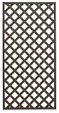 タカショー ウッディープラ フェンス ダークブラウン 900X1800mm
