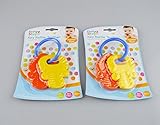 First Steps Colourful Key Rattle Teethers Easy to Hold and Chew Perfect for Sore Gums by First Steps