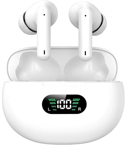 Amazon.co.jp: Bluetoothイヤホン ワイヤレスイヤホン AIスマート ENC