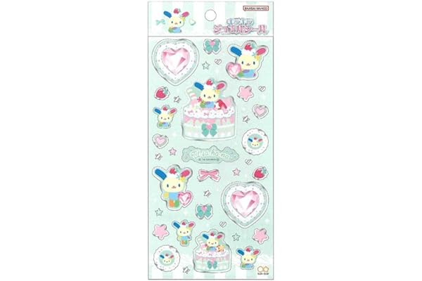 サンスター文具(Sun-Star Stationery) ウサハナ サンリオキャラクターズ グッズ シール ジュエル風 ウサハナ S8816310