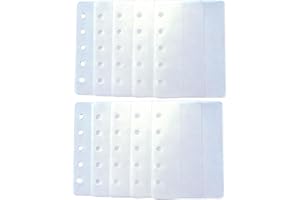 Winuin m5 ppシート シール台紙 シール帳 プラバン シール帳 半透明 はがせる バインダー （ppシート リフィル 10枚入）