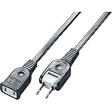 Yazawa ヤザワ 耐トラ付延長コード 2m 1個口 黒 Y02102BK