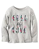カーターズ Carter's Tシャツ Long-Sleeve Full Of Love Graphic Tee 24M (83-86cm) [並行輸入品]