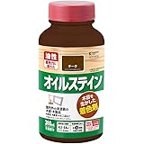 カンペハピオ ペンキ 塗料 油性 ニス 着色 高耐久 オイルステインA チーク 300ML 日本製 00347643512300