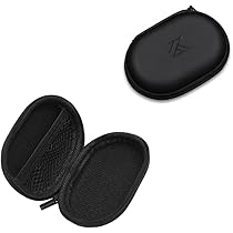 Amazon.co.jp: for KZイヤホンケース 有線イヤホン収納ケース PUレザー