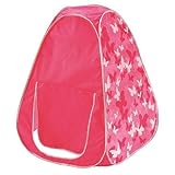 Discovery Kids Pop-up Tent, Butterfly and Pink Camo Motiff, Personal Reading and Play Space [並行輸入品]