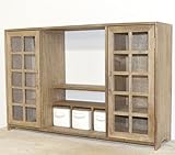 キャニスターキャビネット 扉付き/キッチン/木製 収納/スパイス/小物入れ IF-AZ-765