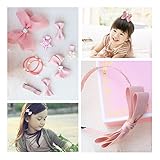 BIANHUAN ヘアピン ヘアクリップ 子供 アクセサリー リボン ヘアゴム カチューシャ キラキラ ヘアバンドベビー 子供 髪飾り 髪留め 王冠 可愛い リボン ヘアアクセサリー 出産祝い ギフト