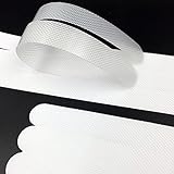 DGQ粘着Bath踏み板15 "シャワー踏み板ノンスリップシャワー踏み板Tubステッカーfor浴槽床stairs- 12pcs (クリア) クリア bathtub sticker 15"