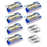 Dorco ST-300 両刃替刃 60枚セット 両刃カミソリ替刃 ストレートカミソリ対応 一枚刃 メンズシェービング ドルコ NEW PLATINUM ST300 ニュープラチナムコーティング