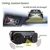 Celendi Car Rear View Camera Vehicle Backup Cameras with Waterproof Night Vision High Definition 170