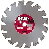 MK Diamond 157957 BX-10 14-Inch Dry Cutting Segmented Saw Blade with 1-Inch Arbor for Hard Brick [並行