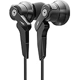 ラディウス radius HP-NHR11 ハイレゾ対応イヤホン : Ne new ear 重低音モデル VOLTシリーズ スタンダードモデル High-MFD構造ドライバー搭載 有線 カナル型 HP-NHR11K (1.単品, ブラック)