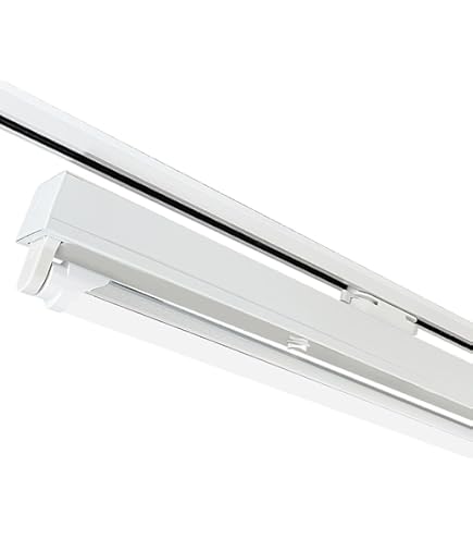 ダクトレール　ホワイト　40個 Amazon | 配線ダクトレール用 LED蛍光灯器具40W型2灯式トラフ型 LED