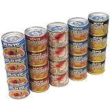 暮らしの幸便 サンヨー 缶詰 フルーツ 20缶セット 【5種×各4缶】 サンヨー堂 SUNYO みかん みつまめ パイン フルーツミックス 防災食 非常食 保存食 果物 みつ豆