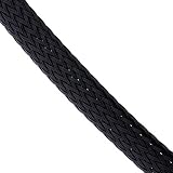 パンドウイット ケーブル被覆用 編組スリーブ ネットチュ-ブ 難燃性タイプ 黒 SE125PFR-TR0