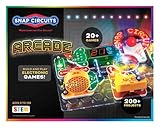Snap Circuits (スナップサーキッツ) Arcade (アーケード) 電気学習キット STEMアクティビティ 対象年齢8歳以上 フルカラーのプロジェクト説明書 (SCA-200)