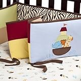 Tiddliwinks Noah's Ark All Around Crib Bumper by Tiddliwinks [並行輸入品]