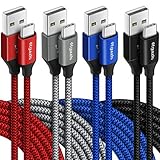 etguuds USB Type C ケーブル【0.9m 4本セット】USB C ケーブル QC3.0対応 急速充電 タイプc ケーブル 高速データ転送 充電コード タイプc 高耐久ナイロン Galaxy S10 S9 S8 A22 A30/ Note 8 9 10/ Xperia/Switch / HuaweiP30 /P20 lite,その他Android USB-C機器対応