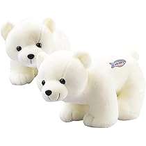 ホッキョクグマのぬいぐるみ Amazon.co.jp: zxmbeddings 9.8インチ ホッキョクグマ