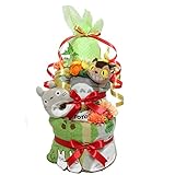 BabyBeans(ベビービーンズ) ジブリ となりのトトロ タオル&オモチャ付き3段 おむつケーキ パンパース Sサイズ 男女兼用
