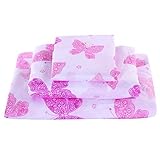 Kama Twin Sheet Set, Pink [並行輸入品]