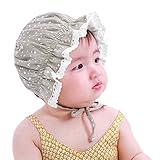 ベビー帽子 かわいい 星柄 赤ちゃんハット 幼児 新生児 帽子 春夏 48cm 男の子 女の子 日よけ UVカット コットン素材 通気性良い 出産祝い 誕生日 プレゼント グレー